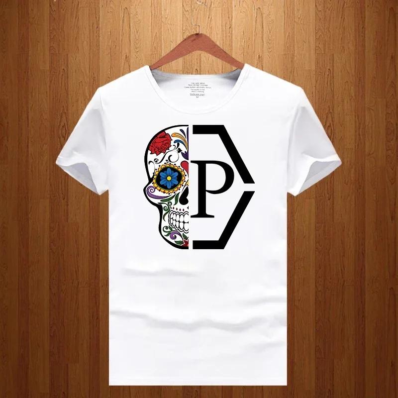 เสื้อยืดพิมพ์ลายดอกไม้ครึ่งหัว - Streetwear Brand Flower บทวิจารณ์และราคา