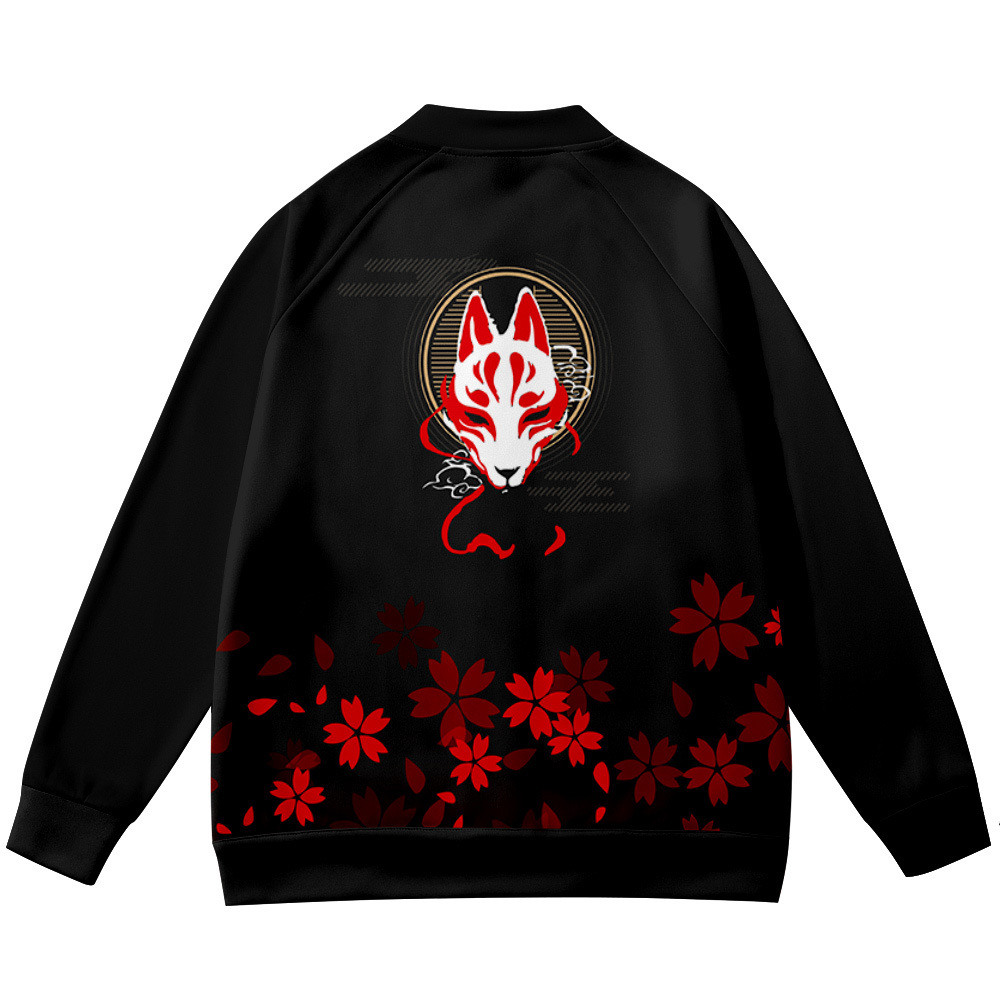 เสื้อโค้ทลายอนิเมะ ลายดอกไม้ ล - Streetwear Brand Flower บทวิจารณ์และราคา