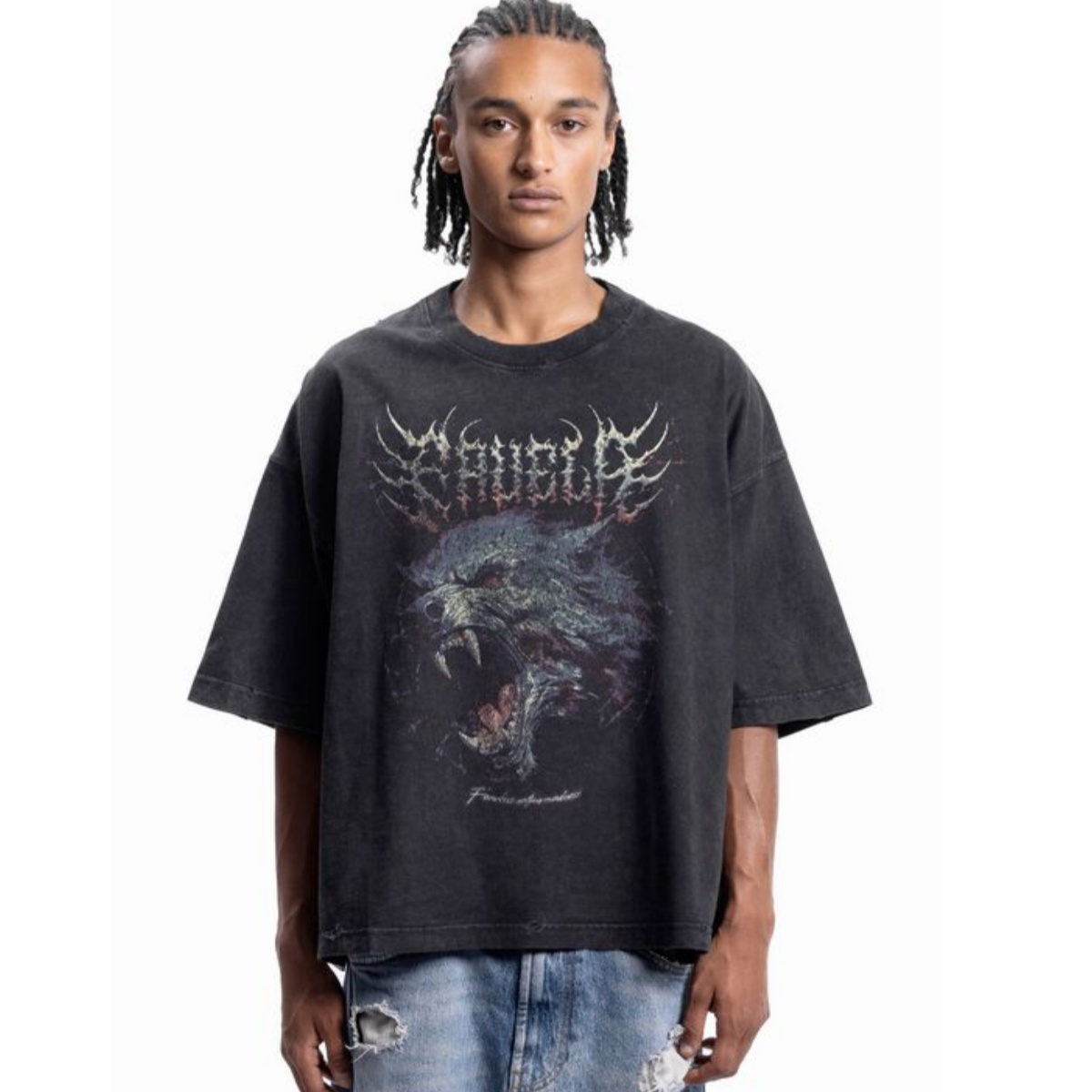 เสื้อยืดลายกราฟิก Sacred Heart - Streetwear Brand Font บทวิจารณ์และราคา